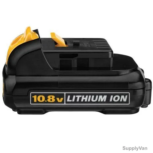 Dewalt Sub Compact Li-Ion Battery, DCB121-XJ, 10.8V, 1.3Ah