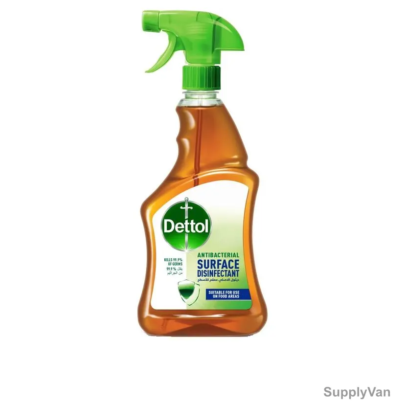 Dettol Original Anti-Bacterial Surface Disinfectant Trigger Spray, Pine, 500ML, 3 Pcs/Pack