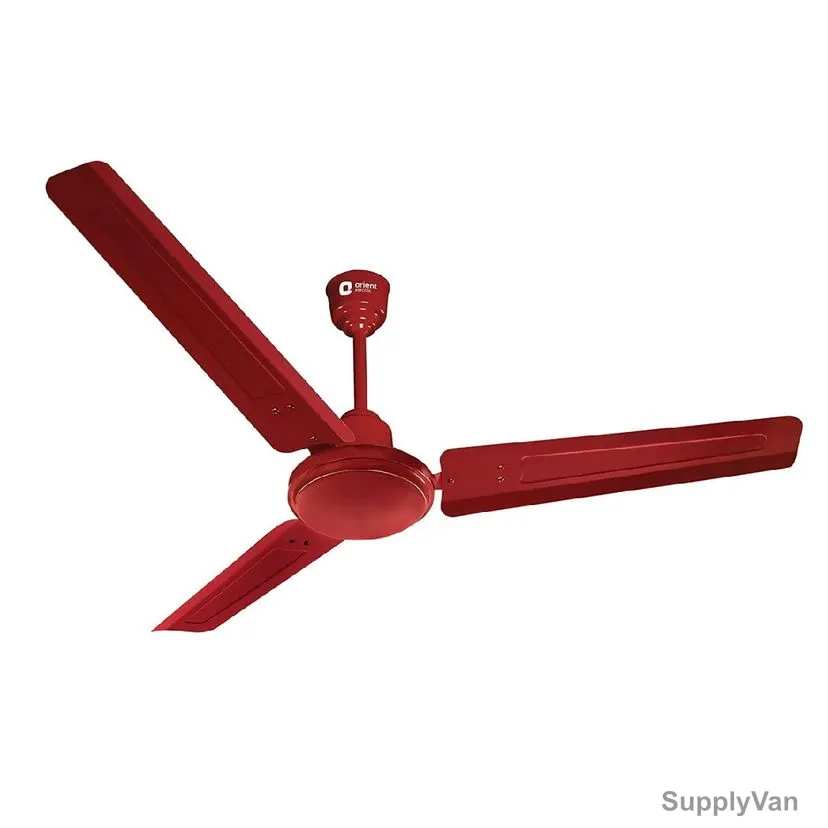 Orient Electric High Speed Ceiling Fan, New Hurricane, 56 Inch Dia, Brown