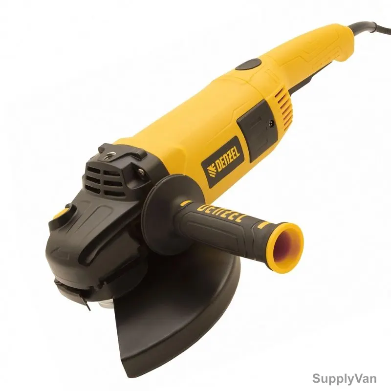 Denzel Angle Grinder, AG230-2400, 2400W, 6500 RPM, 230MM Disc Dia — image 1