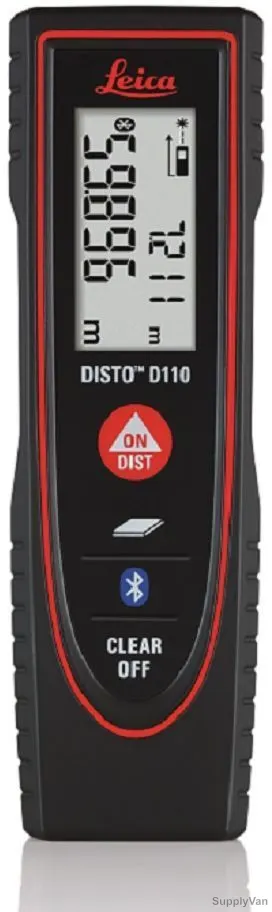 Leica Disto D110 Laser Distance Meter, LCA-808088, 60Mtrs