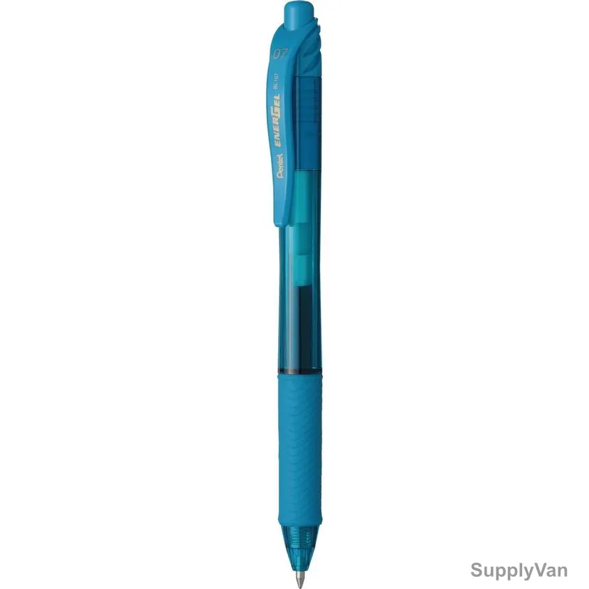 Pentel Mechanical Pencil, PE-PL107-S, Energize-X, 0.7MM, Sky Blue, 12 Pcs/Pack