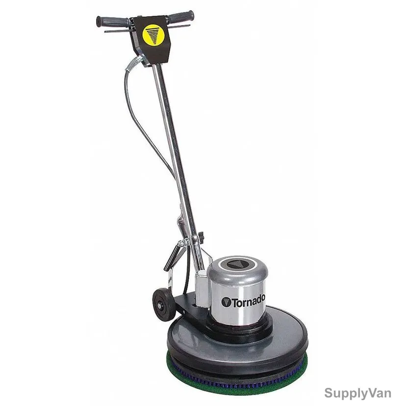 Tornado Single Disc Dual Speed Floor Buffing Machine With Pad Holder, M20, M Series, 1.5 HP, 115V, 175 RPM, 20 Inch Cleaning Path Width — image 1