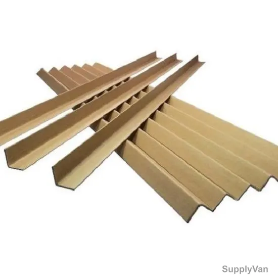 Corrugated Edge Protector, 50MM Height x 50MM Width, 1 Mtr Length, Brown, 50 Pcs/Pack