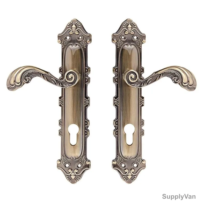 ACS Classic Door Handle, 85100-Z069-AB, Antique Brass