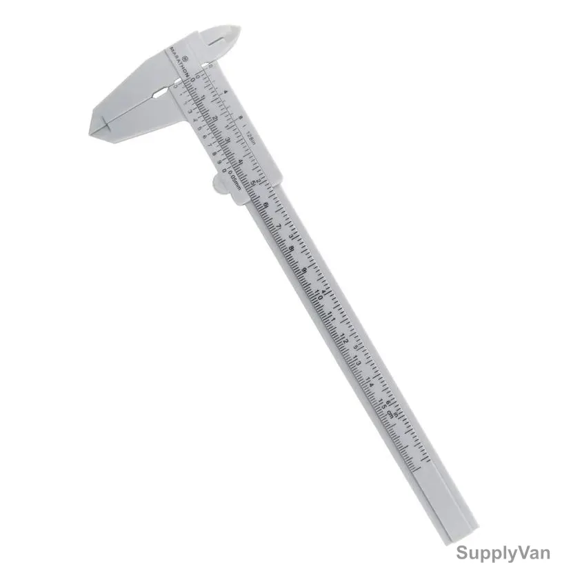 Marathon Vernier Caliper, CO030003, Plastic, 6 Inch Length, Grey — image 1