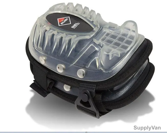 Rubi Gel Duplex Knee Pads, 081989, Black