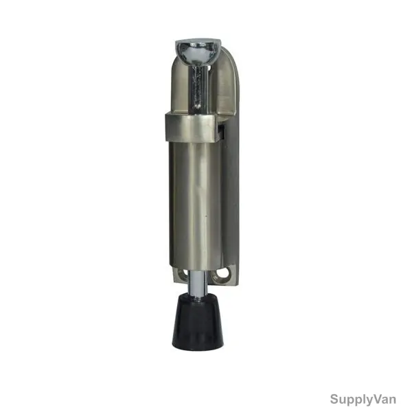 Robustline Foot Door Stopper, Zinc Alloy and Stainless Steel, Silver
