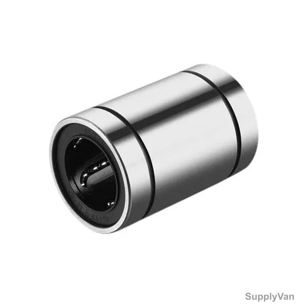 Tsc Linear Ball Bearing, LM25UU, Steel, 25MM Inner Dia, 40MM Outer Dia