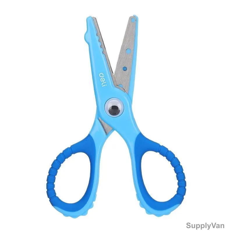 Deli Scissor, E6071, 134MM, Blue
