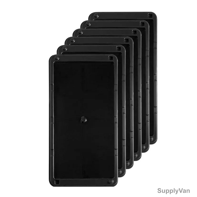 Azonee Non-Toxic Sticky Mouse Trap, SI-7775, 5 Inch Width x 10 Inch Length, Black, 6 Pcs/Pack — image 1