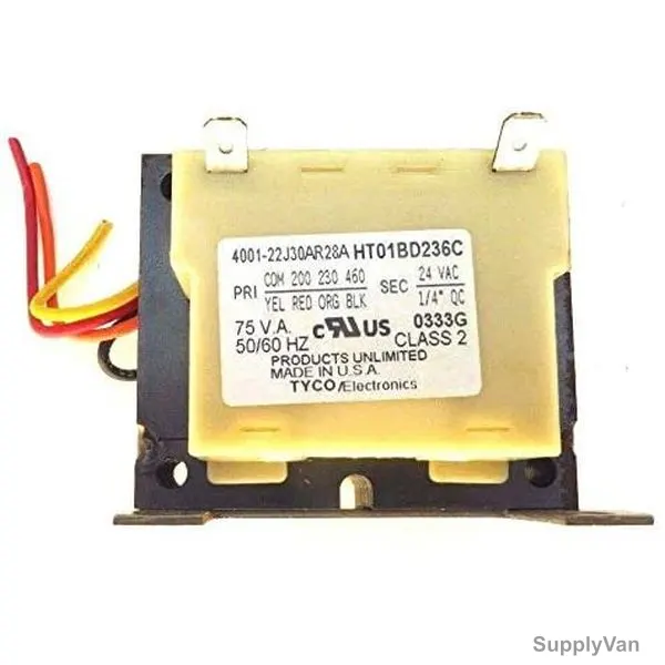 Tyco Power Transformer, HT01BD238, 24VAC