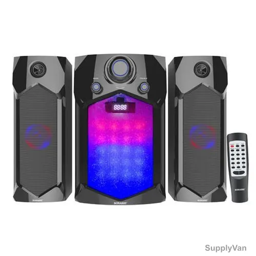 Sonashi Multimedia Bluetooth Speaker, SHS-2107USRB, 2.1 Channel — image 1