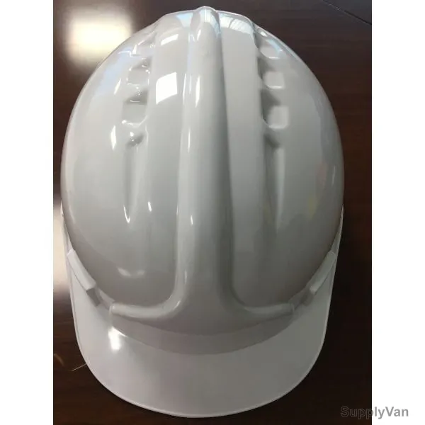 Workworth Safety Helmet With Ratchet Suspension, WW-1112, 50-62CM, White — image 1