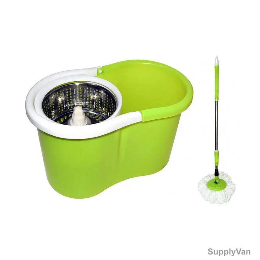 Akc Multi-Functional Mop Bucket, MB11, Plastic, Light Green
