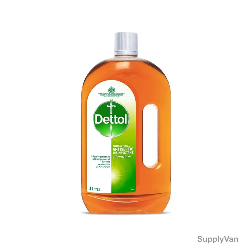 Dettol Antiseptic Disinfectant Liquid, Pine, 4 Ltrs — image 1