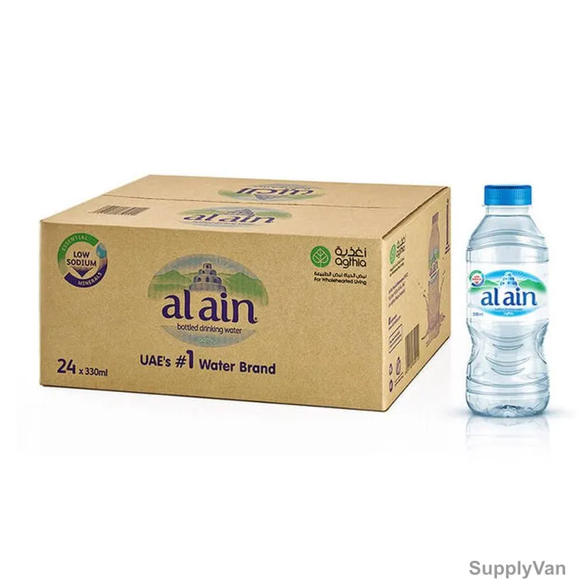 Al Ain Water Bottle, 330ML, 24 Pcs/Carton — image 1