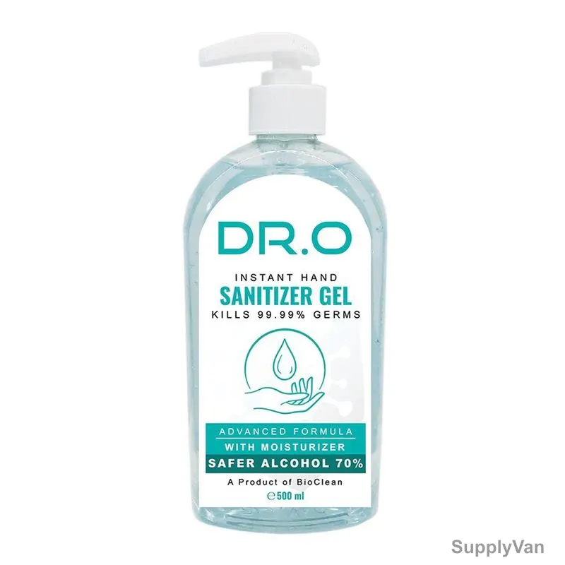 Dr. O Hand Sanitizer Gel, 500ML, 12 Pcs/Pack