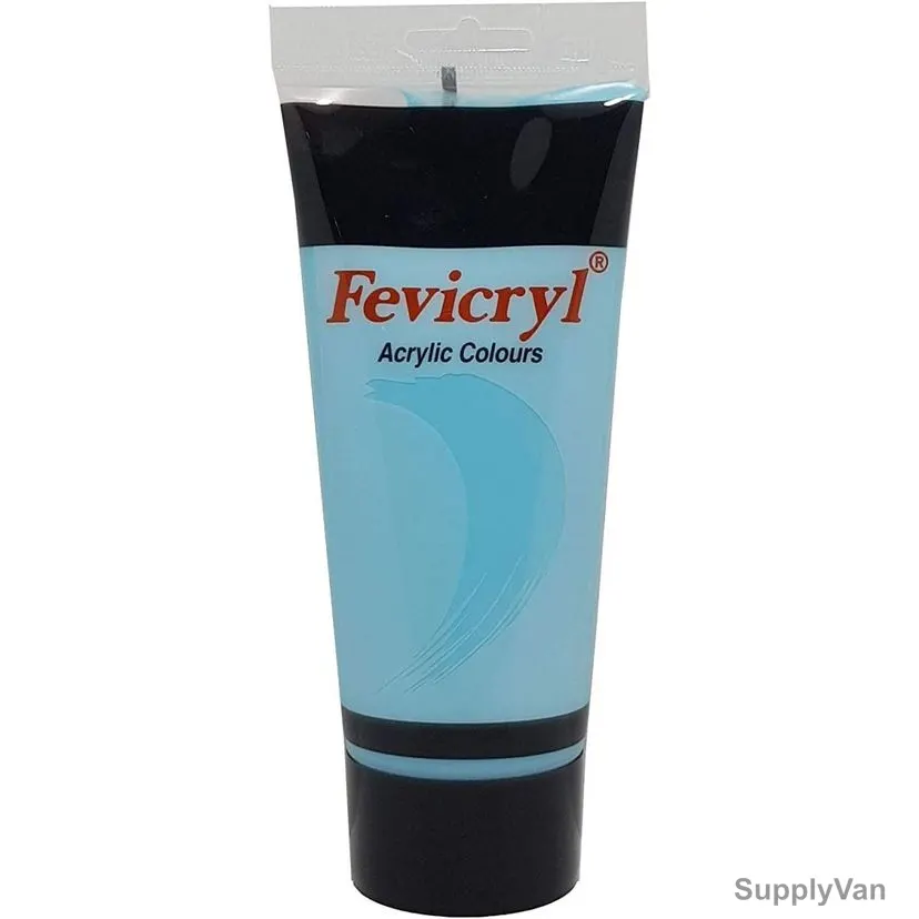 Pidilite Acrylic Color, AC28, Fevicryl, 200 ML, Sky Blue