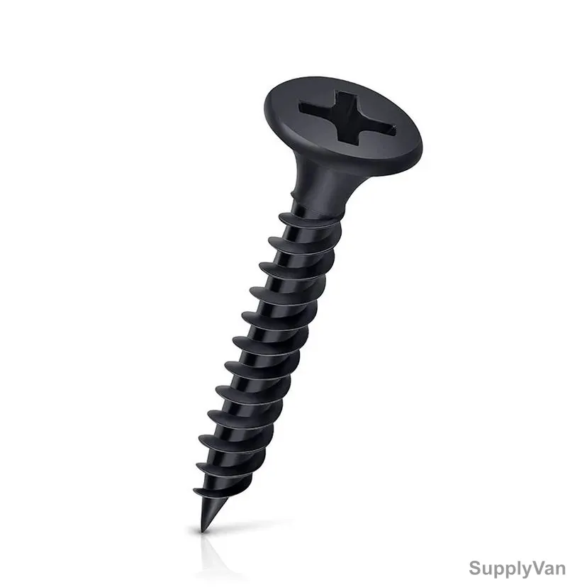 Gypsum Screw, Coarse Thread, M6 Thread Dia x 1 Inch Length, 1000 Pcs/Pack — image 1