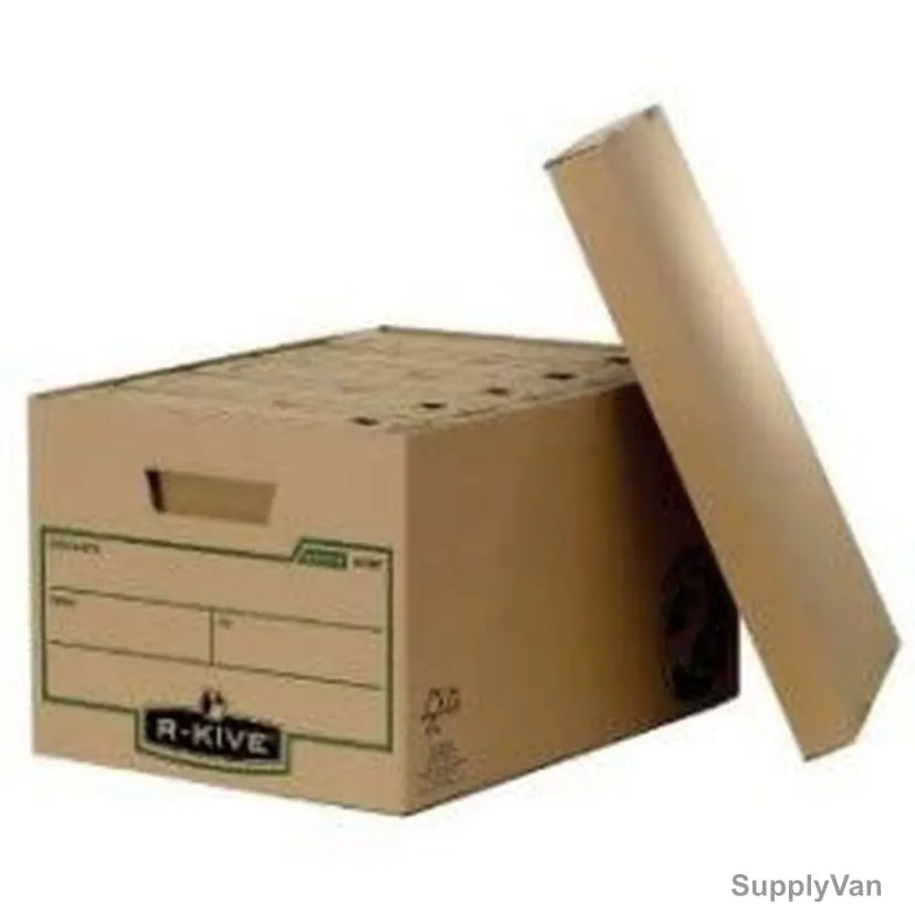 Fellowes Storage Box, 4470601, R-Kive Earth, 32.5 x 445MM, 10 Pcs/Pack