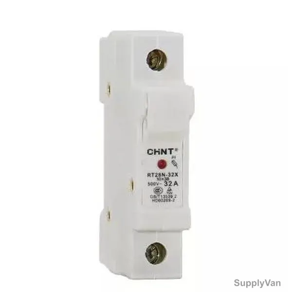 Chint Fuse Base, RT28N-32, 1 Pole, 32A