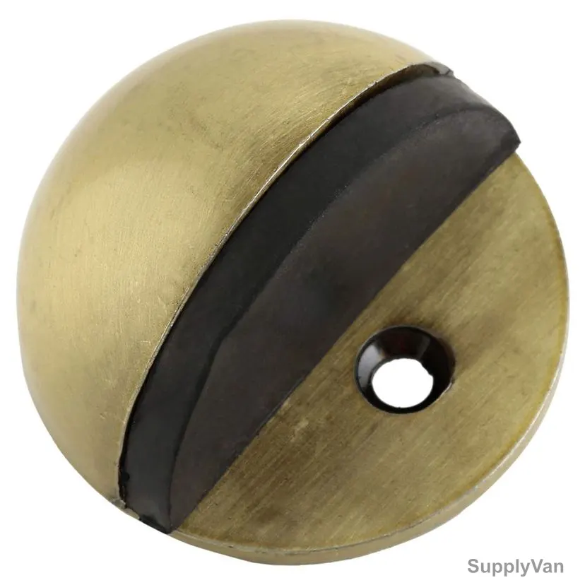 ACS Door Stopper, M-42M-AB, Zinc, Antique Brass