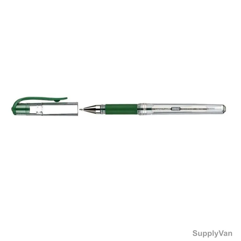 Uni-Ball Gel Ink Pen, UM153-GN, Signo, 1.0MM Tip, Green, 12 Pcs/Pack