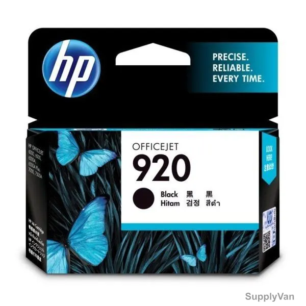 HP Original Ink Cartridge, CD971AA, 920, Black — image 1