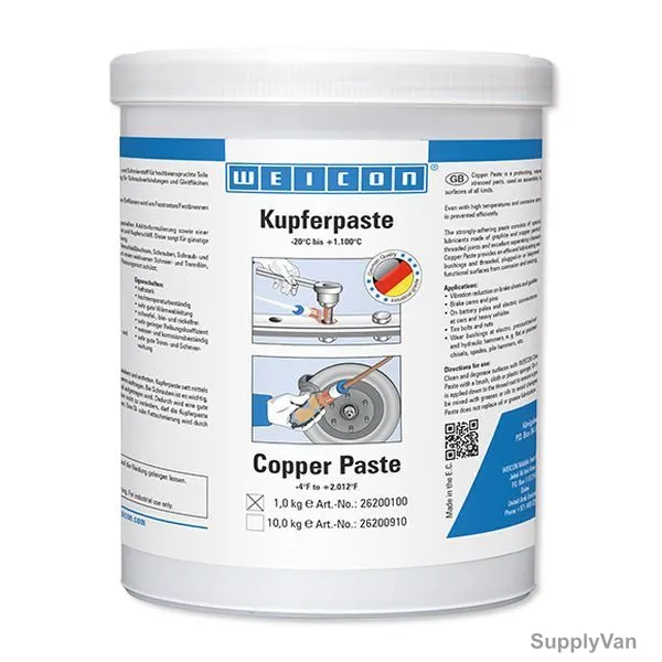 Weicon Copper Paste, 26200100, 1 Kg