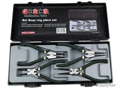 Force Snap Ring Plier Set, 5043A, 4 Pcs — image 1