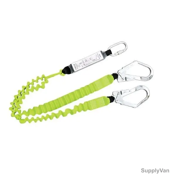 Jech Y Shape Elastic Webbing Lanyard, JE312207, 50MM Width, Green