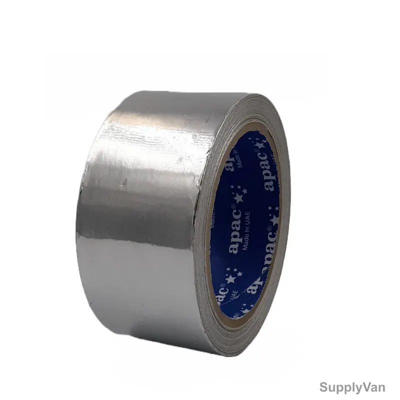Aluminum Foil Tape, 2 Inch Width x 15 Yards Length, Silver, 24 Rolls/Carton