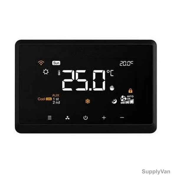 Rheem Programmable Touch Screen Thermostat, T29MTW-7-S-485, IP21, 100-240VAC