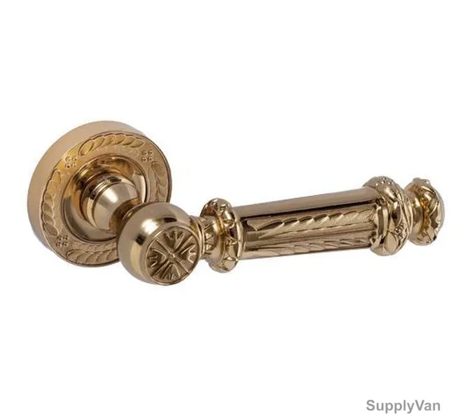 Doganlar Door Handle, Ekselans, Zinc, Gold