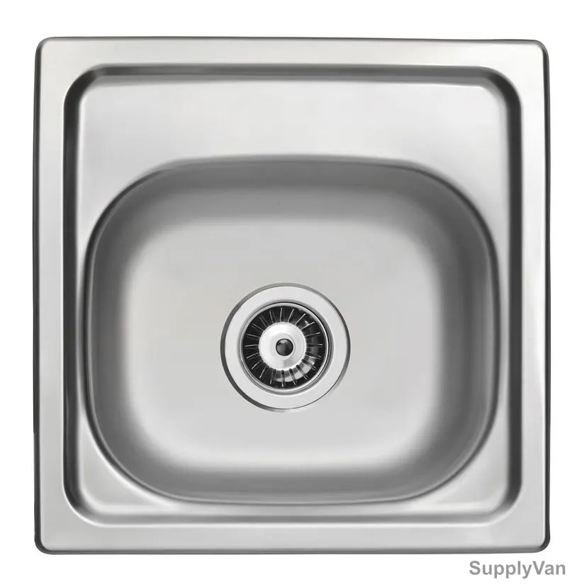 Tramontina Inset Sink, 93931602, Stainless Steel, 38CM Length x 38CM Width