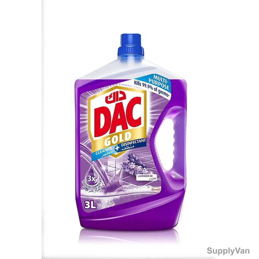 Dac Gold Liquid Disinfectant, Lavender, 3 Ltrs — image 1