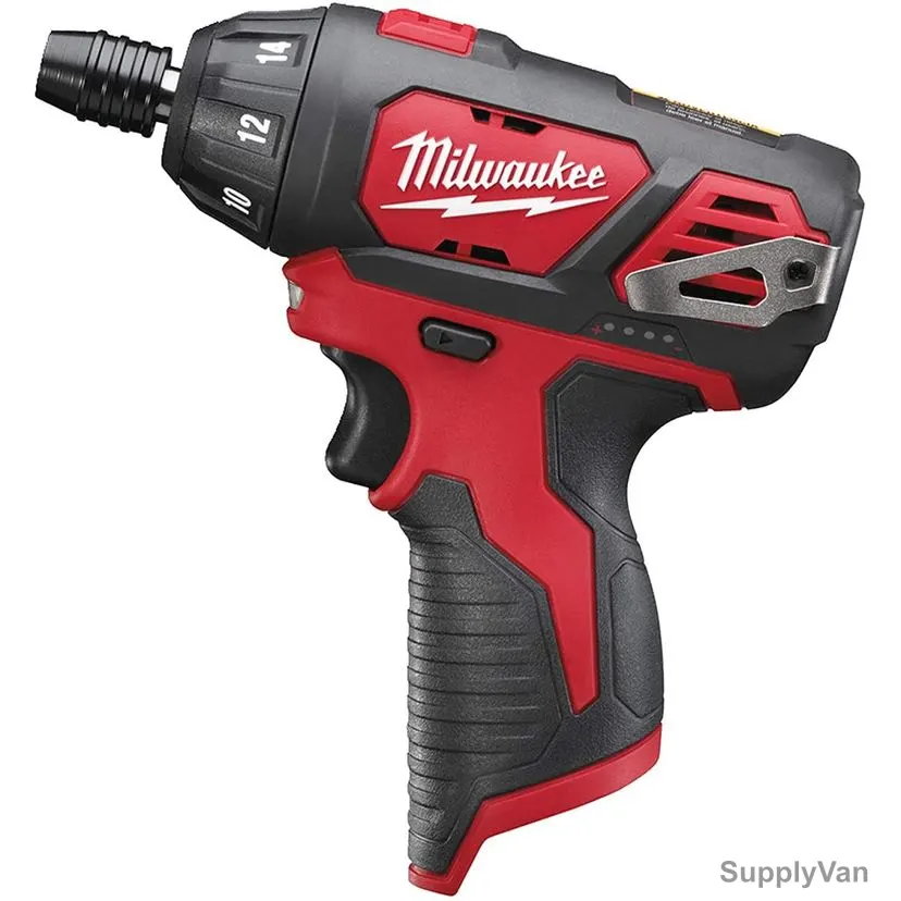Milwaukee Single Speed Cordless Screwdriver, M12BSD-0, 500 RPM, 12V — image 1