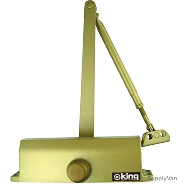 King Door Closer, K-750, Aluminium, Gold