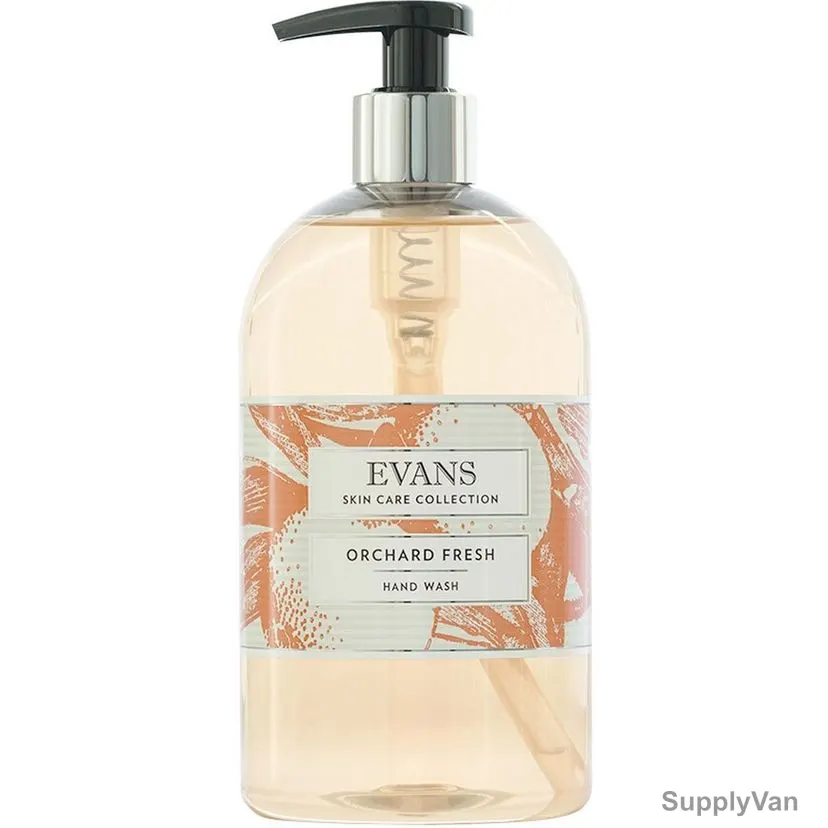 Evans Orchard Fresh Refreshing Hand/Hair and Body Wash, 500ML, 6 Pcs/Pack