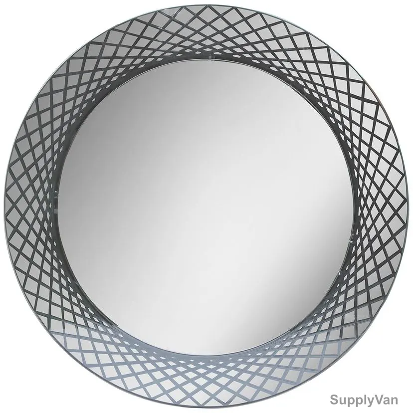 Argent Crystal Double Mirror, JY-1198, Round
