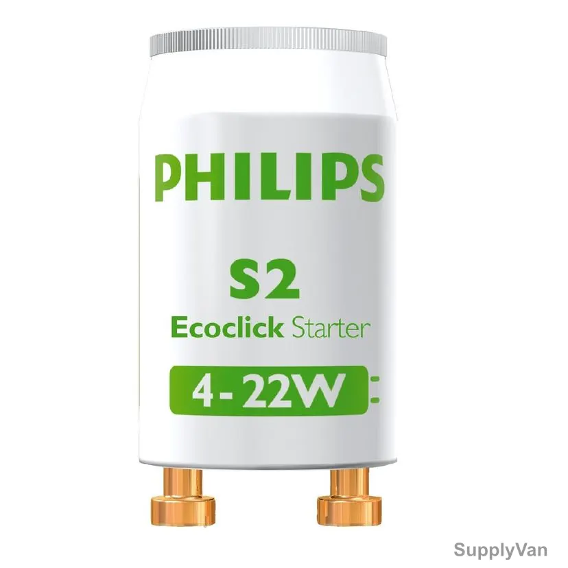 Philips Safety S2 Starter, 4-22W, 220-240V, White