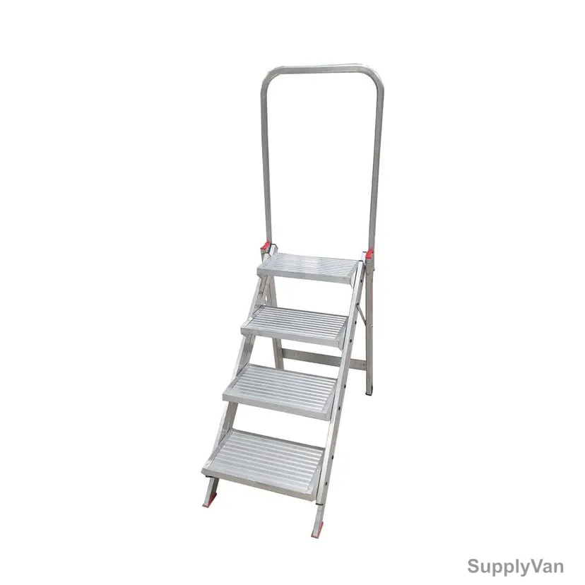 Penguin Compact Step Stool Ladder, CSL-4, 4 Steps, 0.8 Mtrs, 175 Kg Weight Capacity