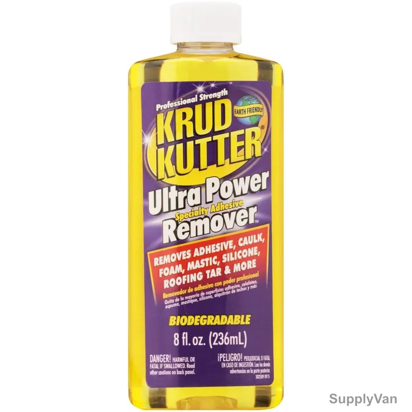 Krud Kutter Ultra Power Specialty Adhesive Remover, UP086, 8 Oz