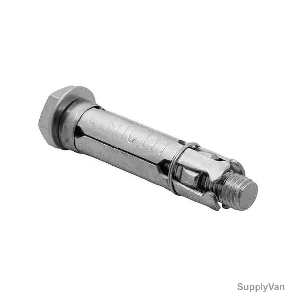 Tuf-Fix Heavy Duty Fix Bolt, Q195 Carbon Steel, M8 x 60MM Length, 100 Pcs/Pack — image 1