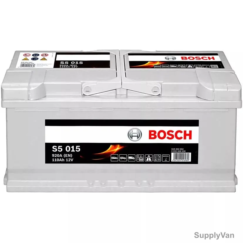 Bosch S5 015 Car Battery, 0092S50150, 12V, 110Ah, 920A