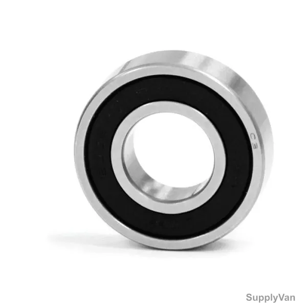 Nsk Deep Groove Ball Bearing, 6205-2RS-C3, 15MM Width, 25MM Bore Dia, 52MM Outer Dia