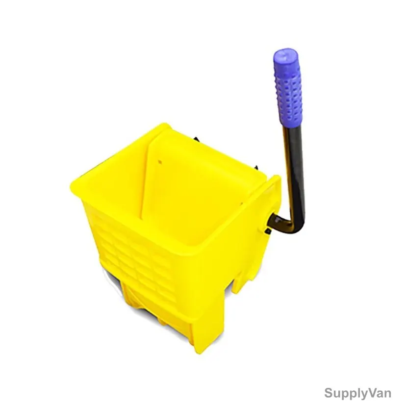 Akc Side-Press Mop Wringer, BW02Y, Plastic, 32 Ltrs, Yellow