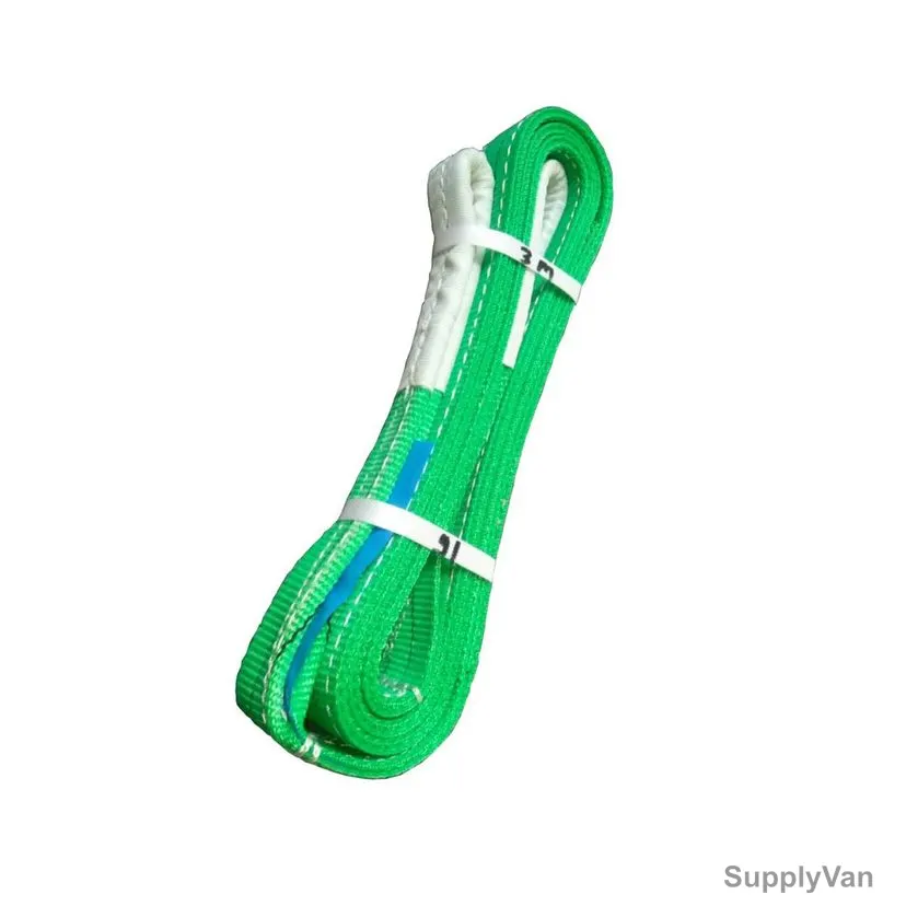 Citech Duplex Webbing Sling, Polyester, 2 Inch Width x 2 Mtrs Length, 2 Ton Loading Capacity