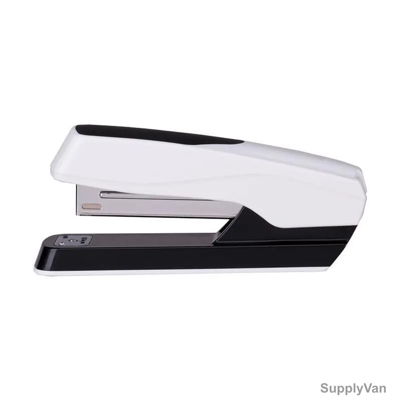 Deli Half Strip Stapler, E0427, 25 Sheets, White